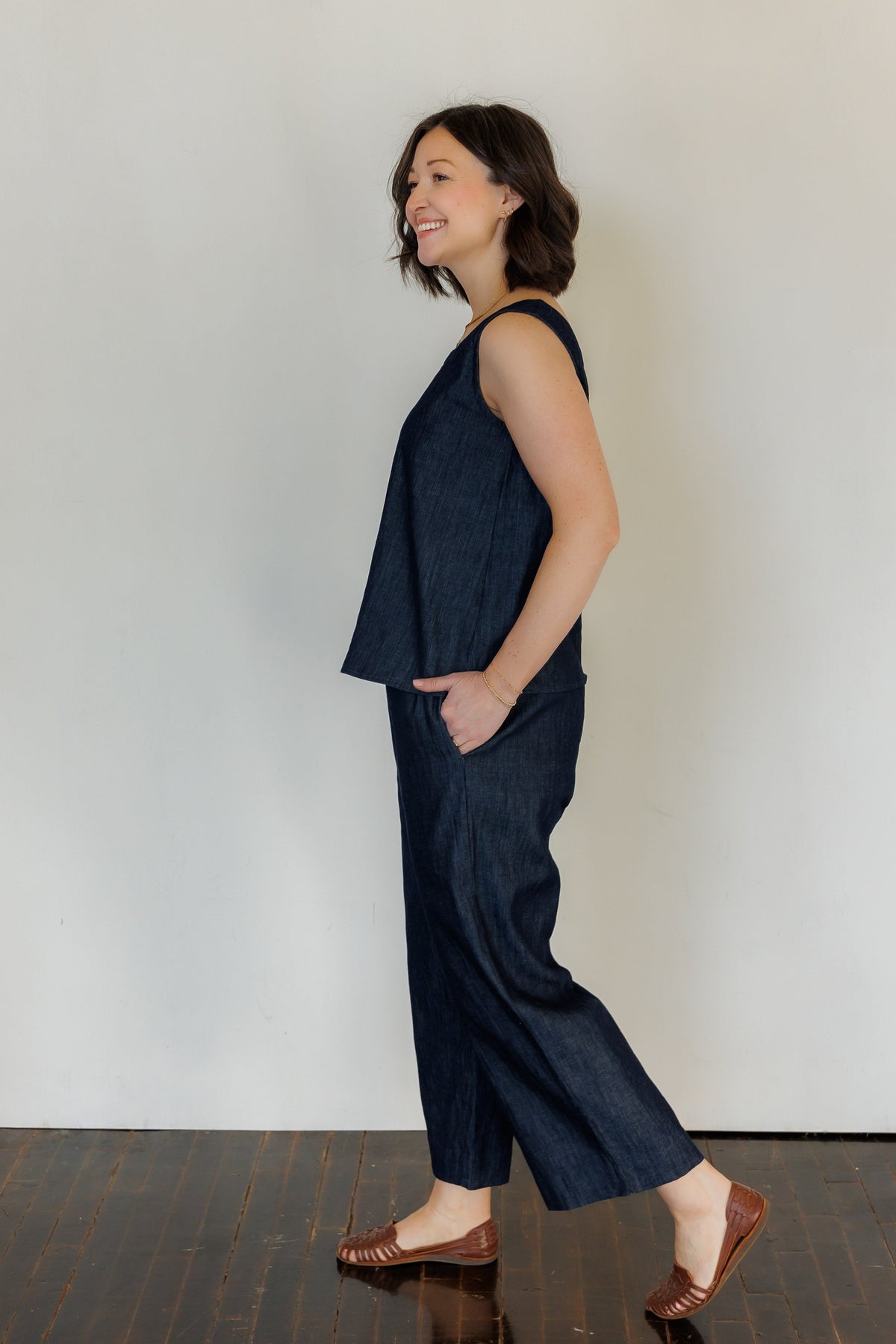 The Harmony Trousers in Denim
