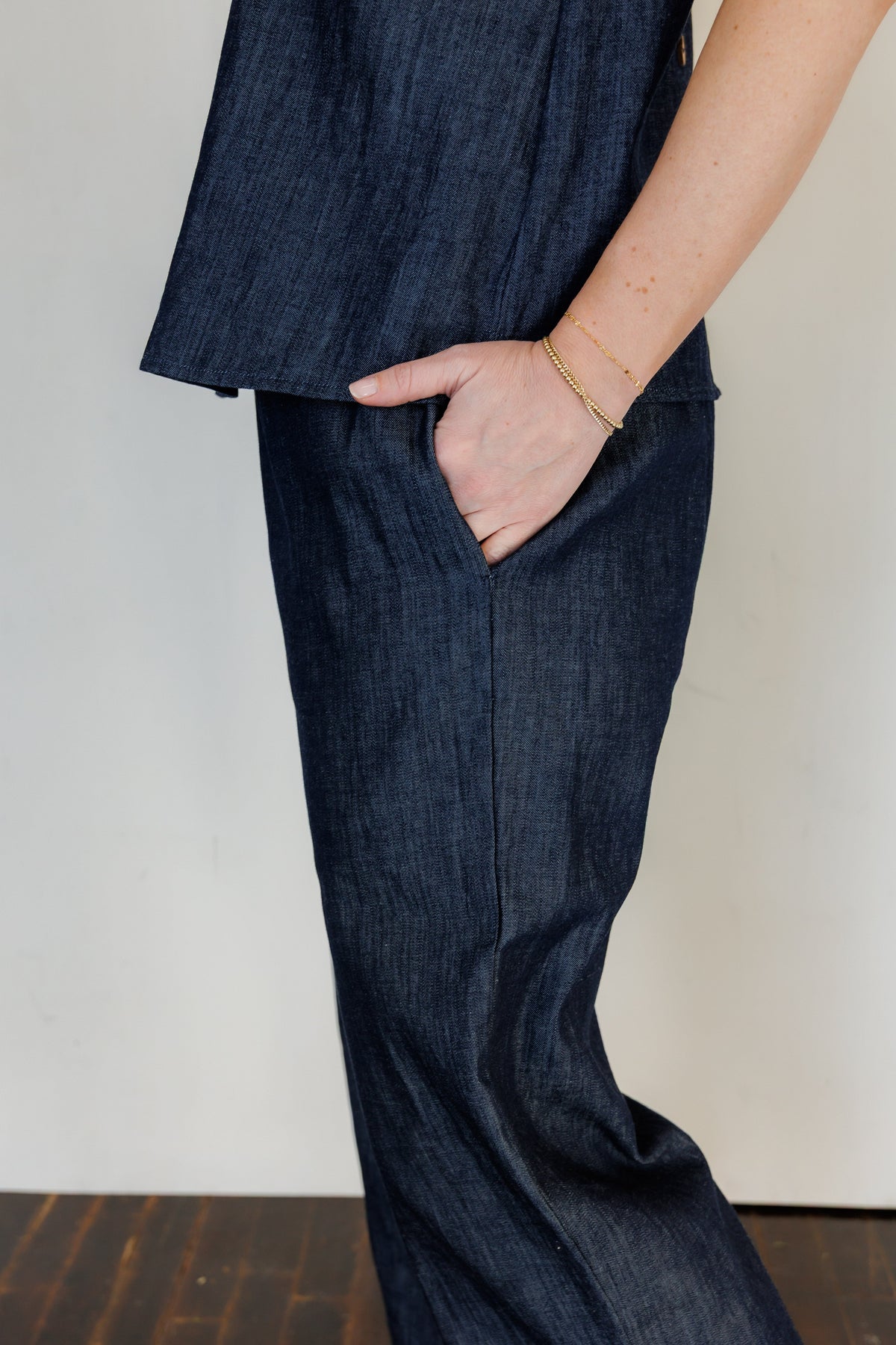 The Harmony Trousers in Denim